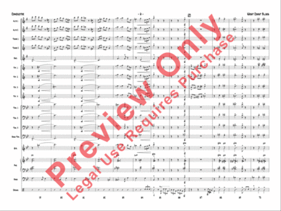 West Coast Blues West Coast Blues Jazz Ensemble scores gallery preview page 9