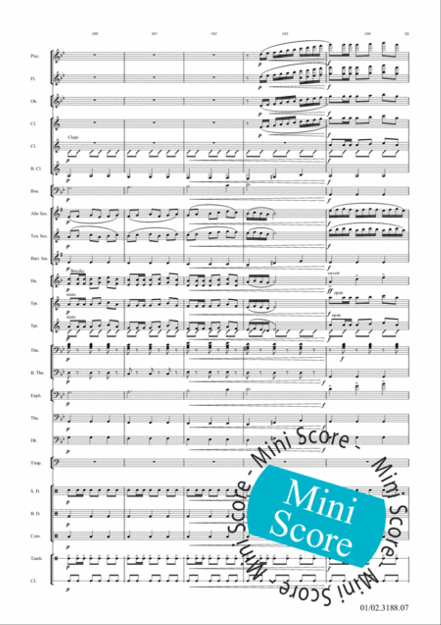 Augusto Alves Augusto Alves Concert Band scores gallery preview page 23