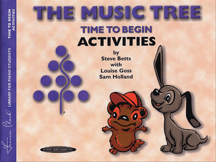 The Music Tree - Time to Begin, Primer (Activities) Piano Method scores gallery preview page 1