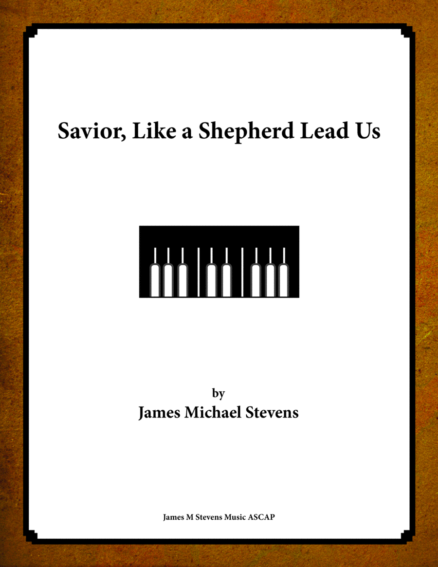 Savior, Like a Savior Lead Us Piano Solo scores gallery preview page 1