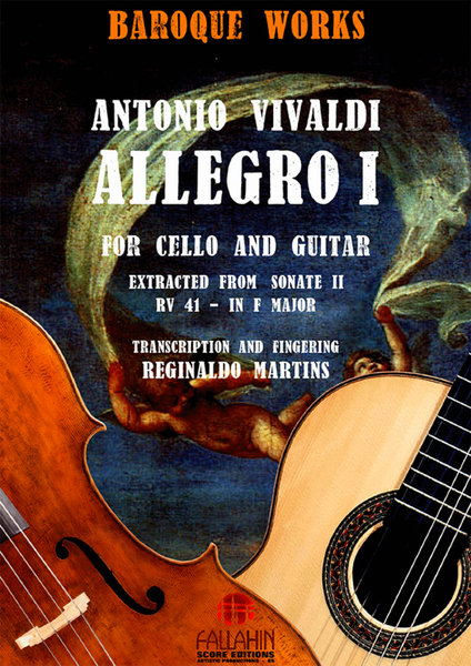 ALLEGRO I - SONATE II (IN F MAJOR - RV 41) - ANTONIO VIVALDI - FOR CELLO AND GUITAR image number null