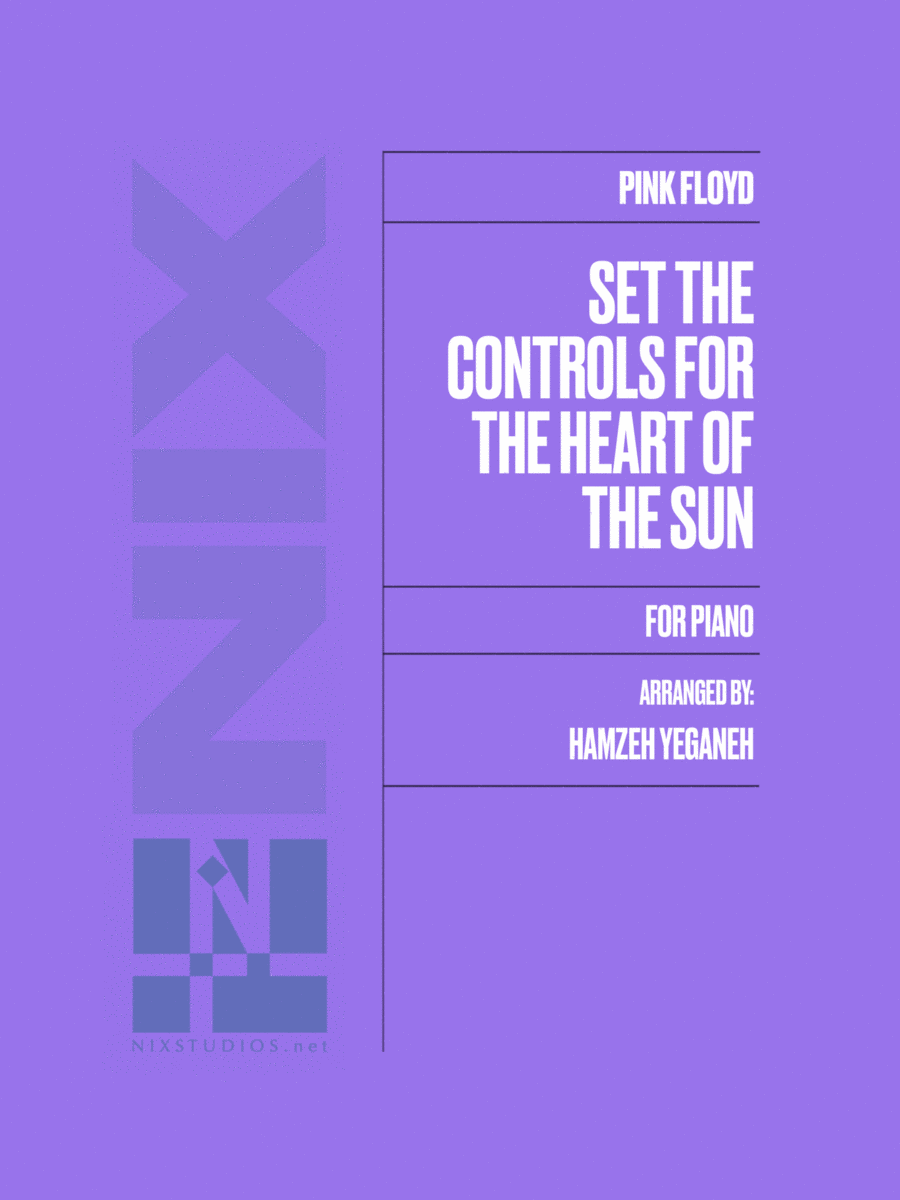Set The Controls For The Heart Of The Sun Easy Piano scores gallery preview page 1