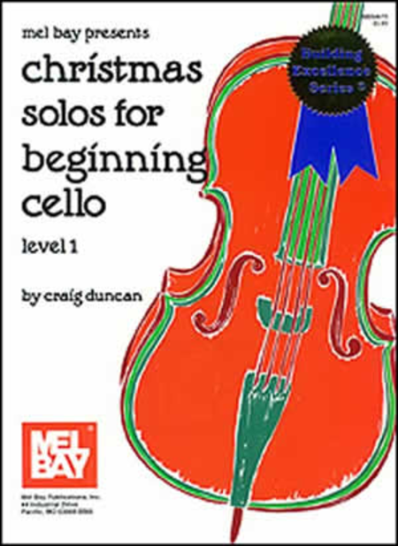 Christmas Solos for Beginning Cello - Level 1