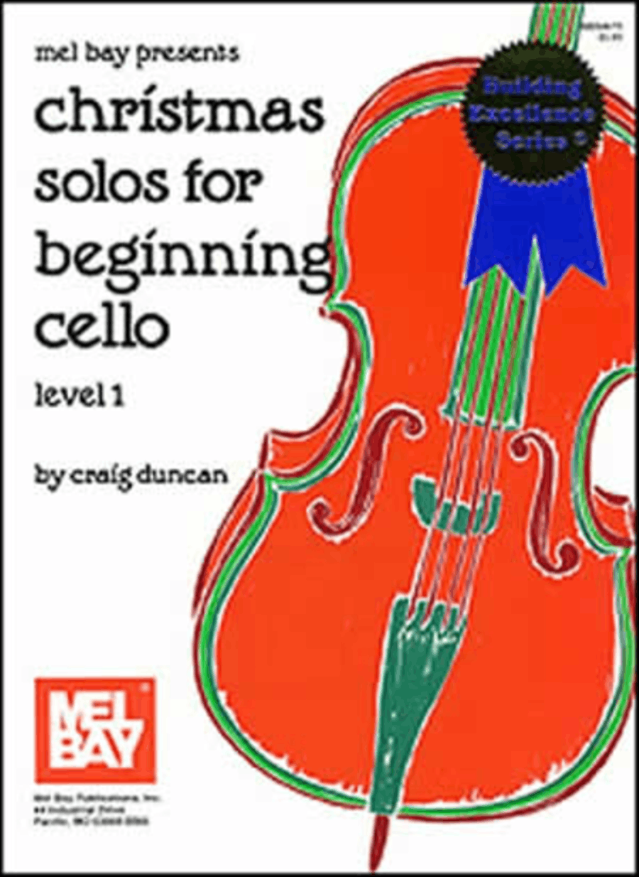 Christmas Solos for Beginning Cello - Level 1 String Duet scores gallery preview page 1