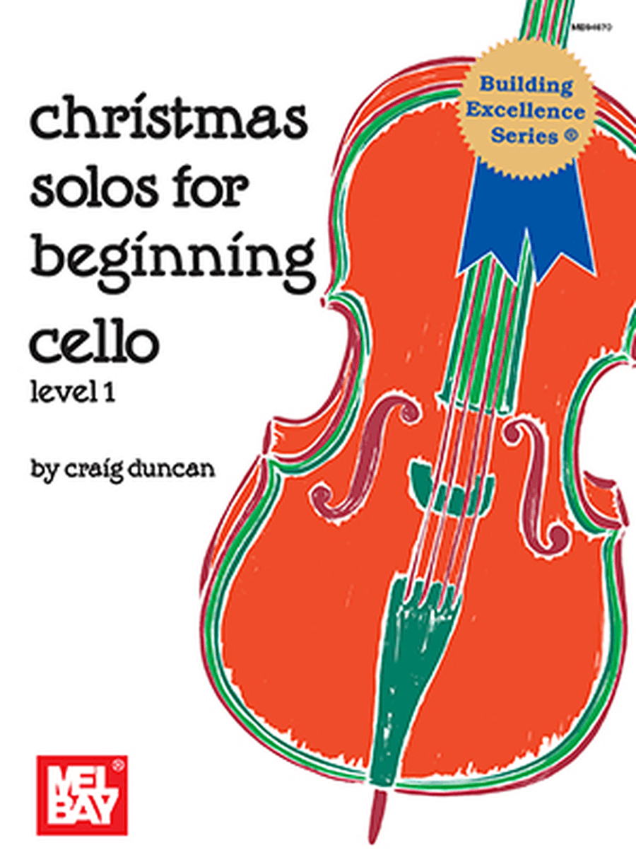 Christmas Solos for Beginning Cello - Level 1