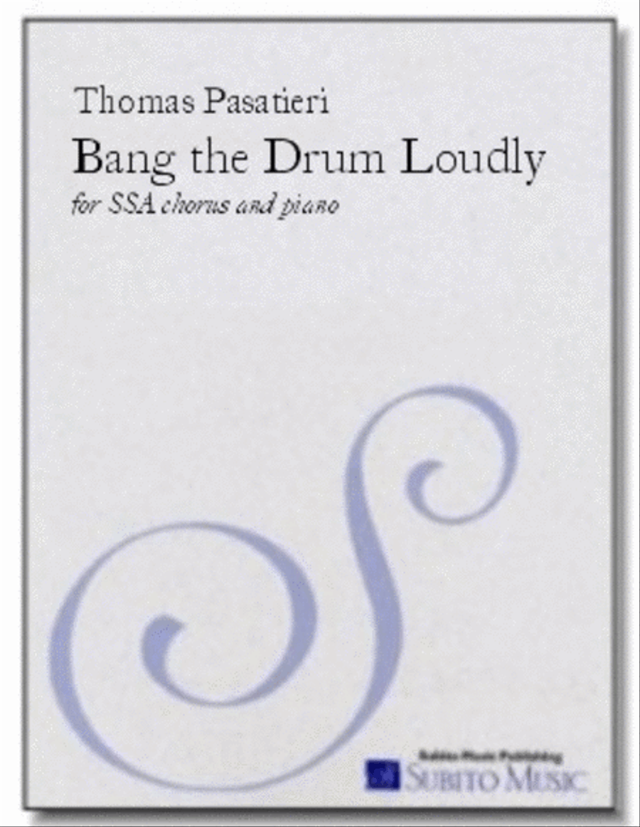 Bang the Drum Loudly Bang the Drum Loudly SSA scores gallery preview page 1