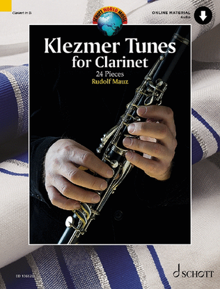 Book cover for Klezmer Tunes for Clarinet