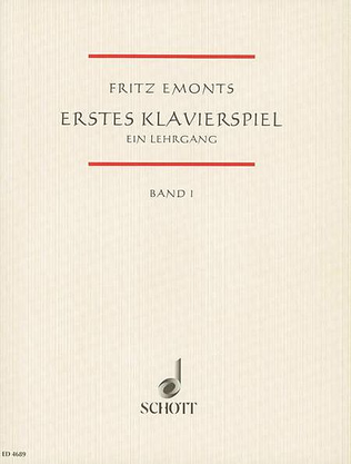 Book cover for First Piano Book German Text
