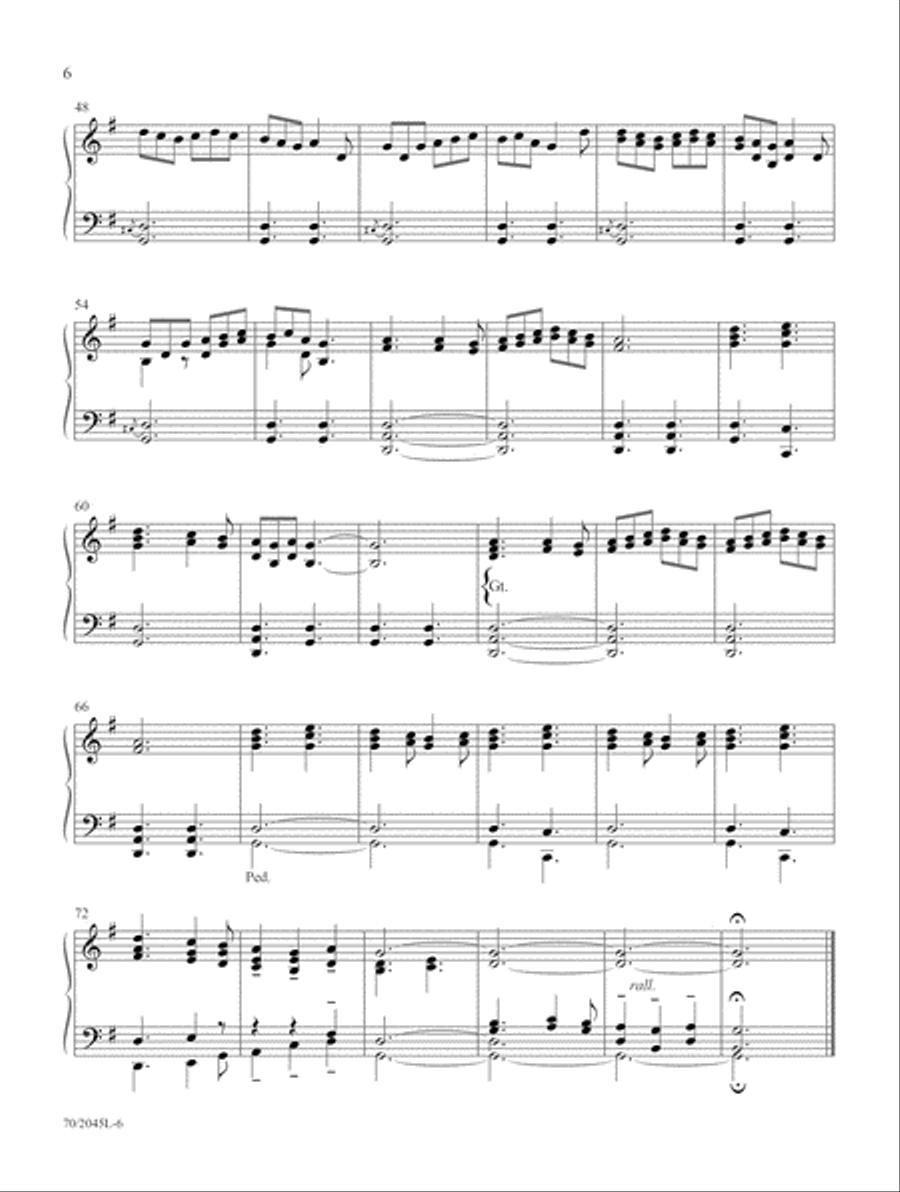 A Ring of Carols (Digital Delivery) Organ scores gallery preview page 6