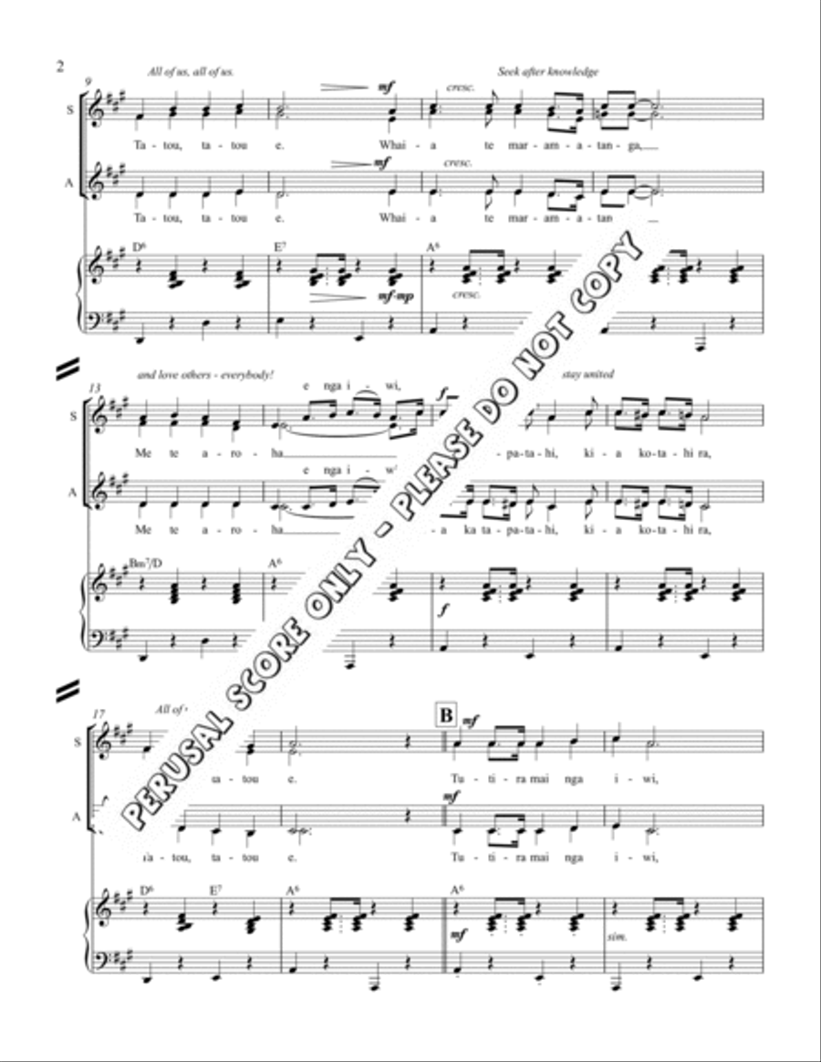 Tutira Mai Nga Iwi SSA scores gallery preview page 3