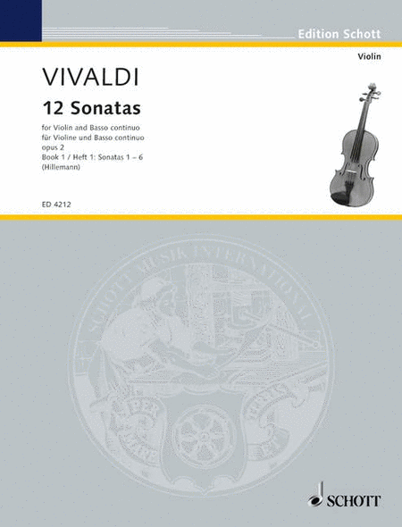 12 Sonatas by Antonio Vivaldi Cello - Digital Sheet Music