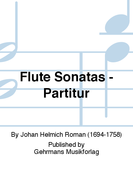 Flute Sonatas - Partitur