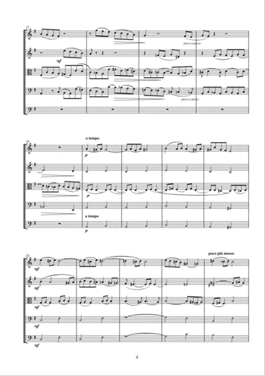 Epitalami String Orchestra scores gallery preview page 6
