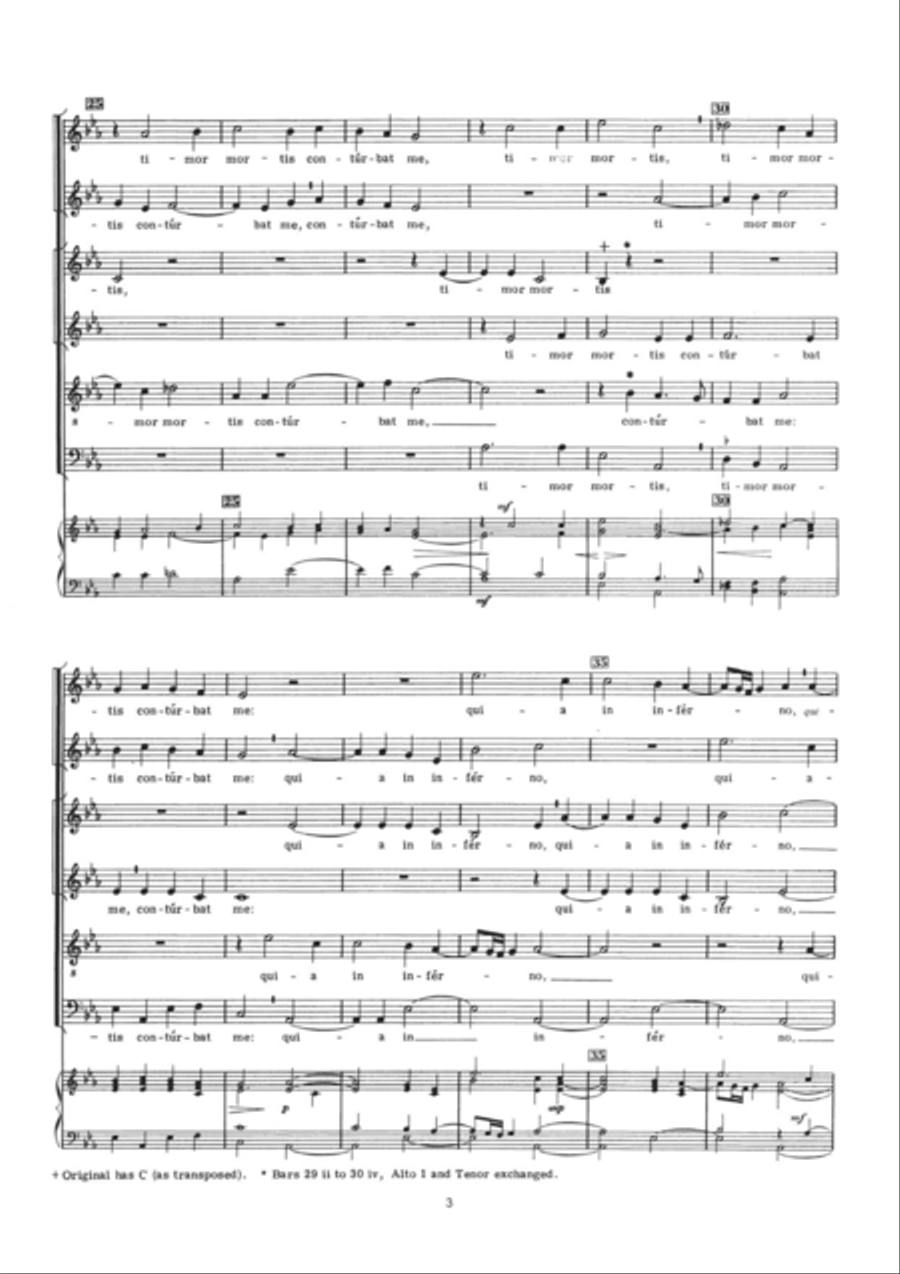 Peccantem Me Quotidie Peccantem Me Quotidie 4-Part scores gallery preview page 3