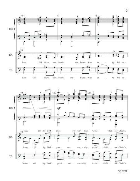 O Day of Peace - Full Score image number null