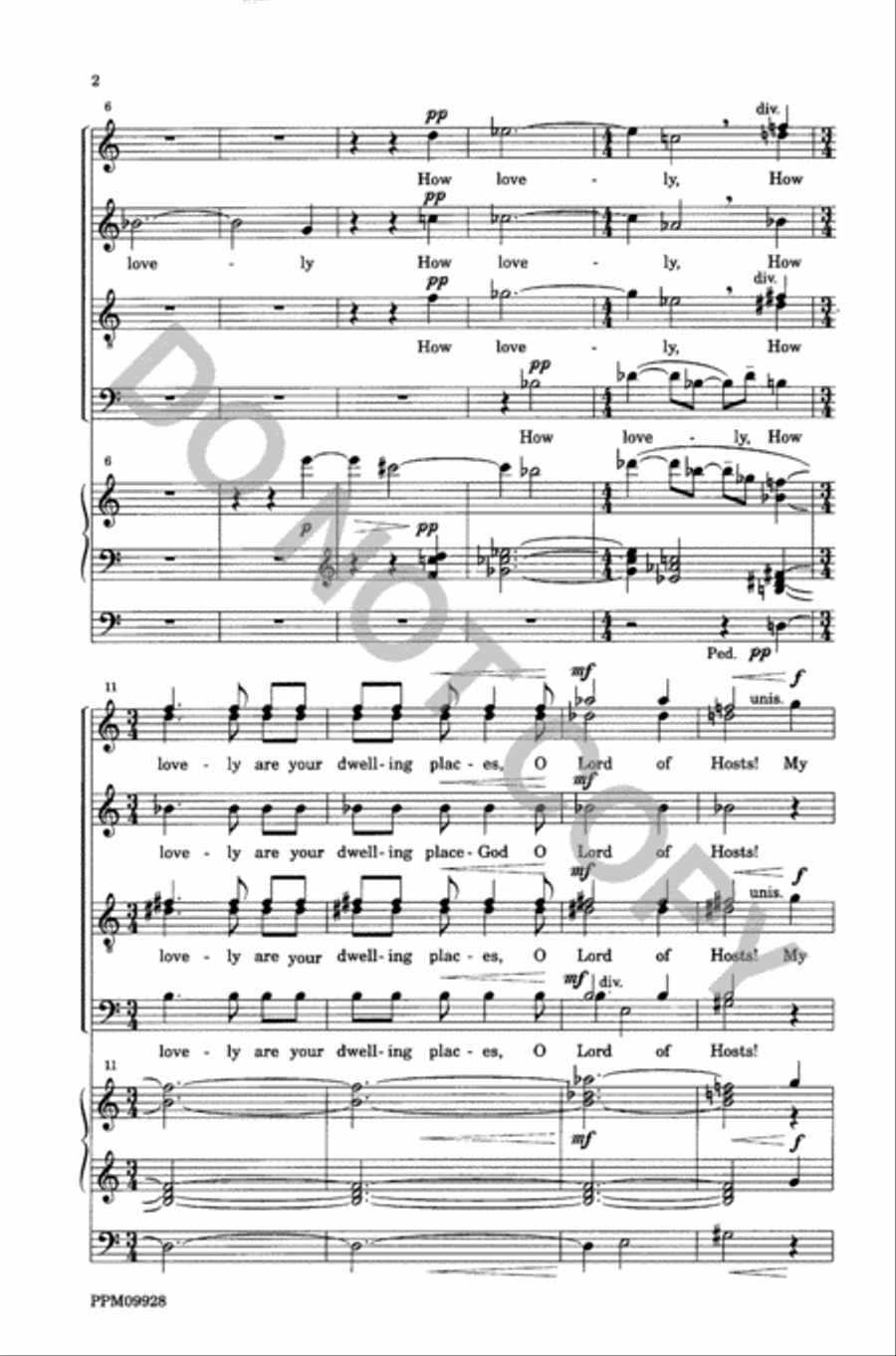 It is to God I Shall Sing Divisi scores gallery preview page 3
