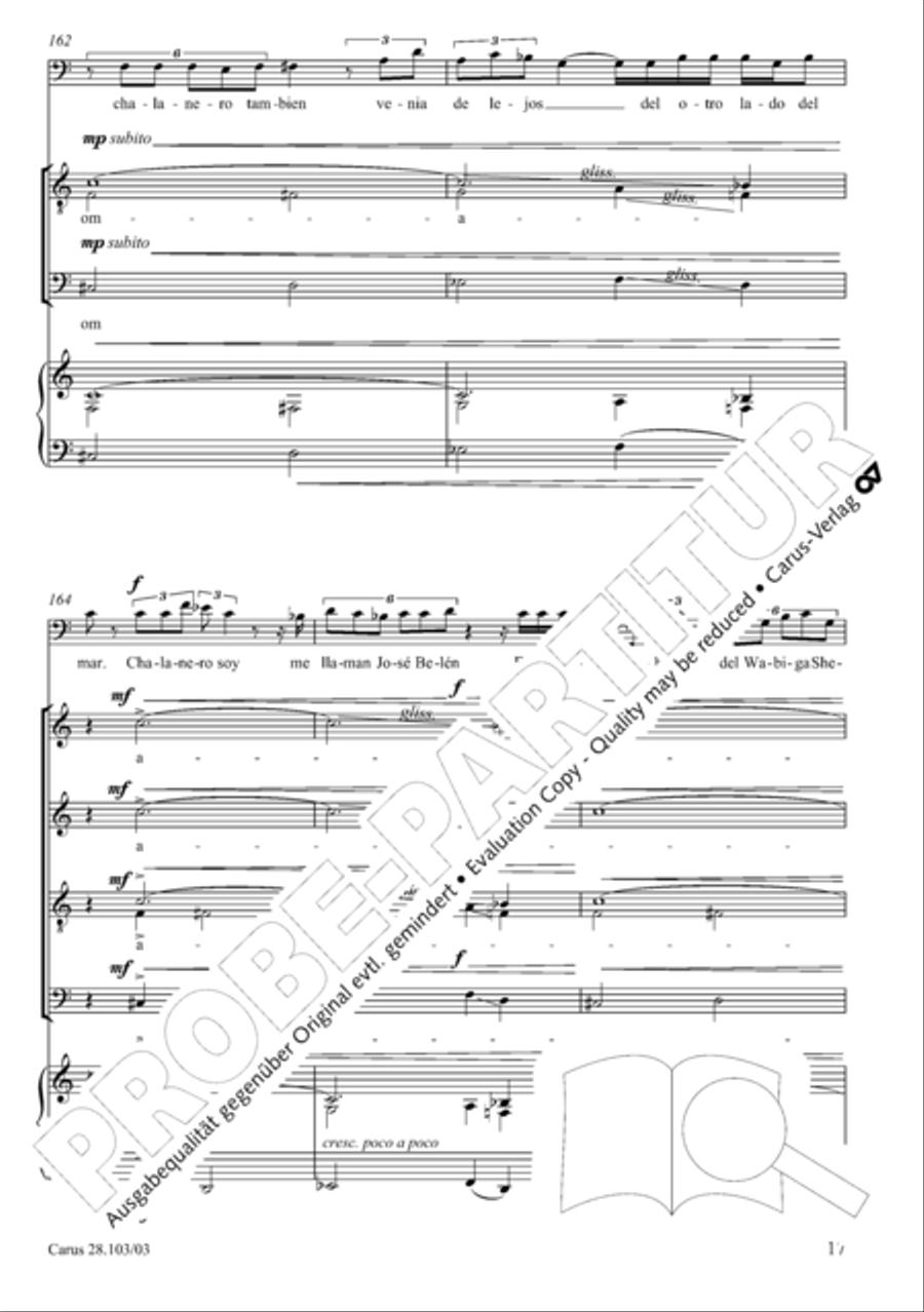 Water Water 4-Part scores gallery preview page 32