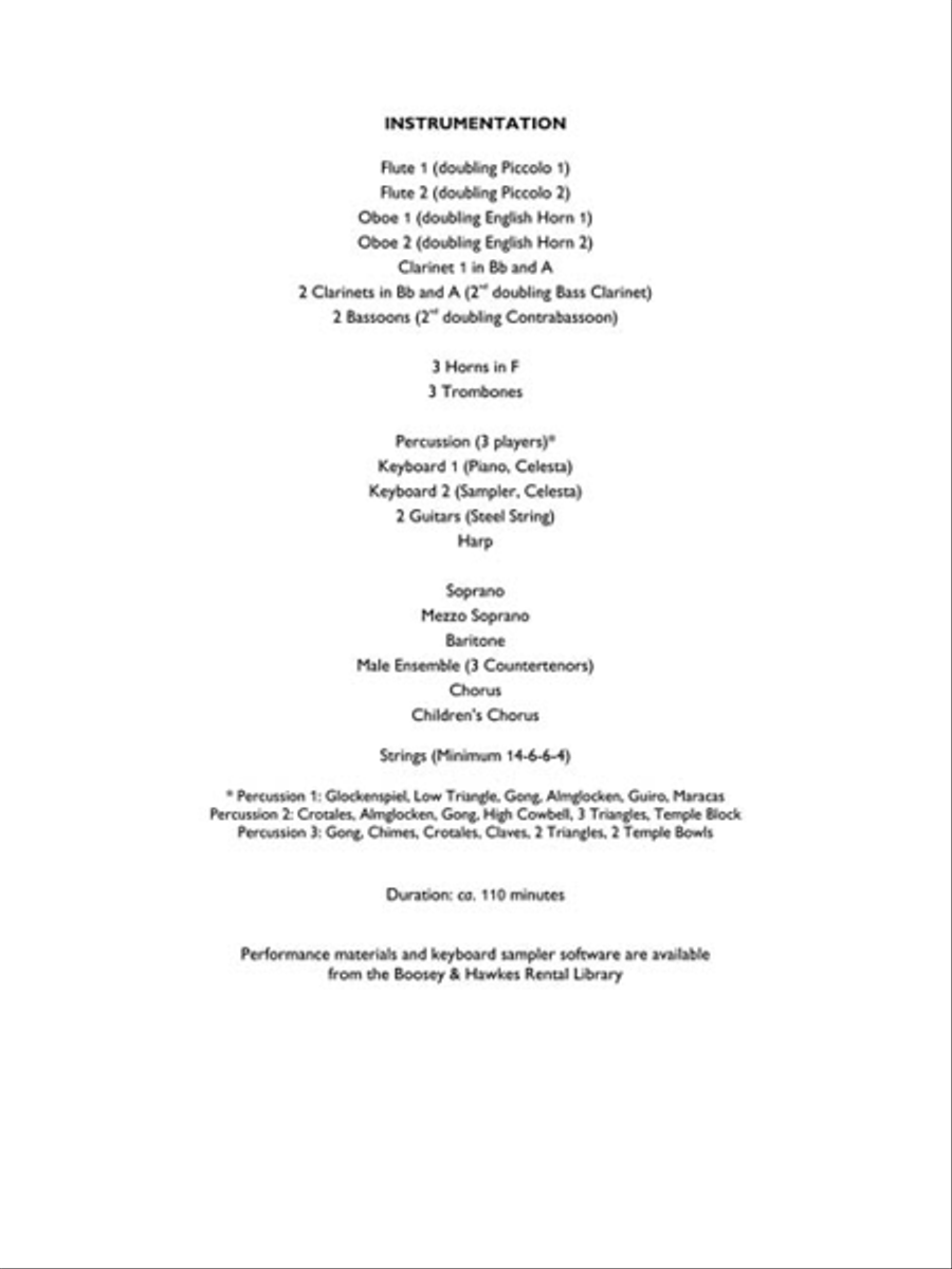 El Niño Voice scores gallery preview page 6