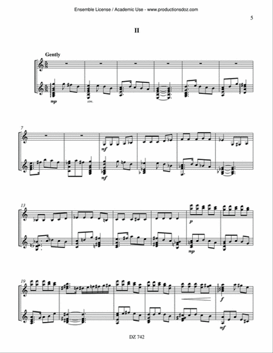 Ring Around the Bath Ring Around the Bath Classical Guitar scores gallery preview page 5