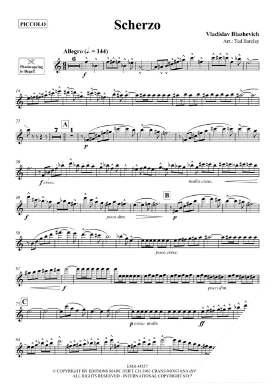 Scherzo Piccolo scores gallery preview page 3