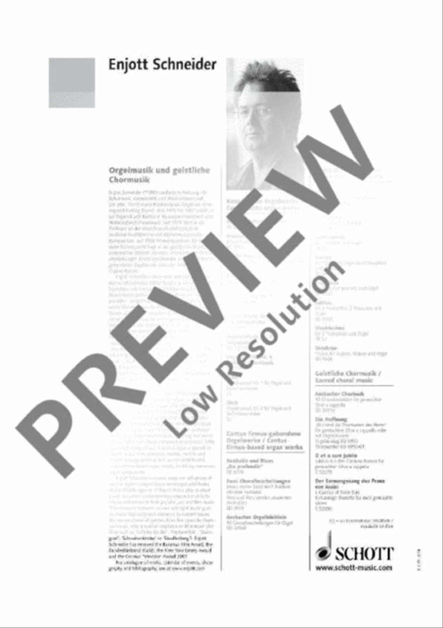 Die Seligpreisungen - in memoriam Leipzig 1989 Mixed Choir scores gallery preview page 20