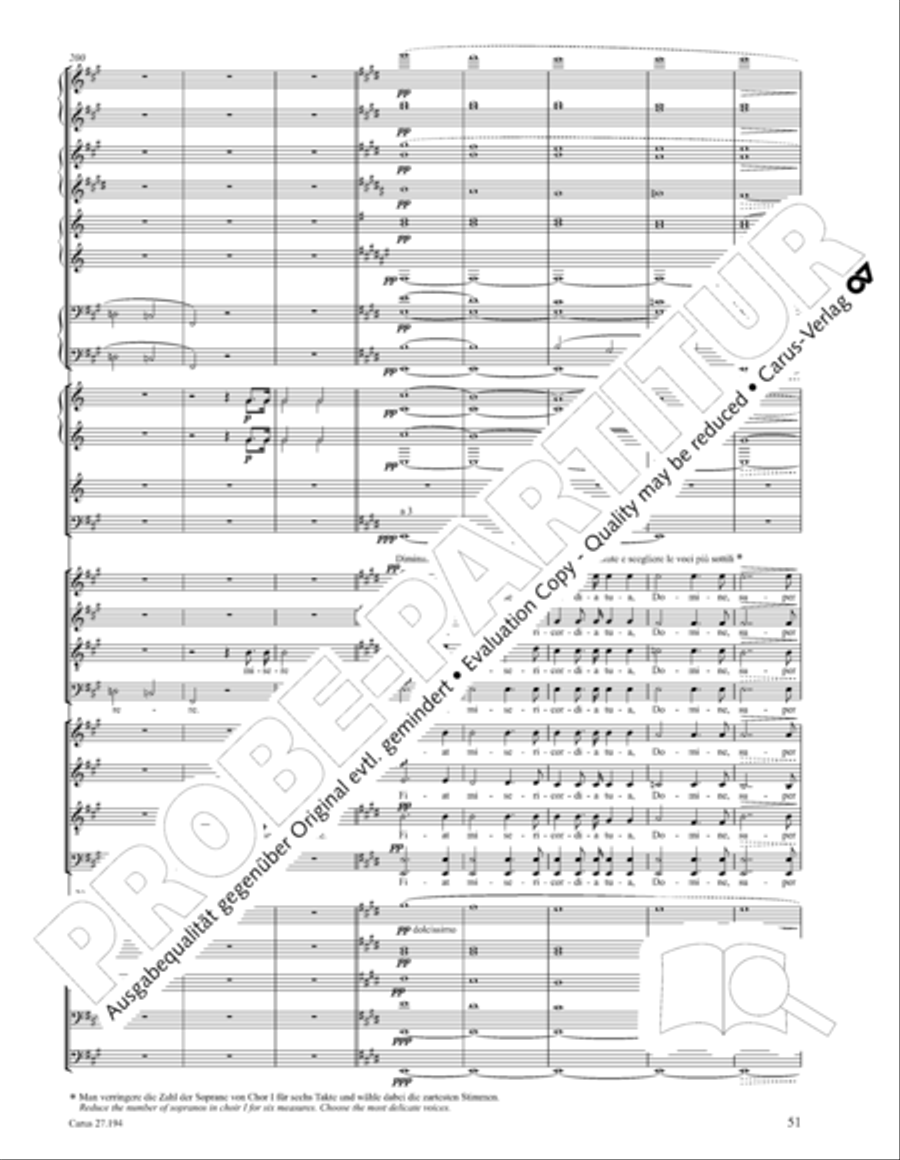 Te Deum Te Deum 4-Part scores gallery preview page 52