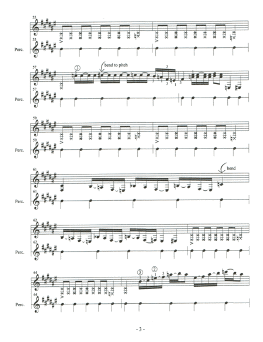 Riely's Dance Guitar Solo scores gallery preview page 4