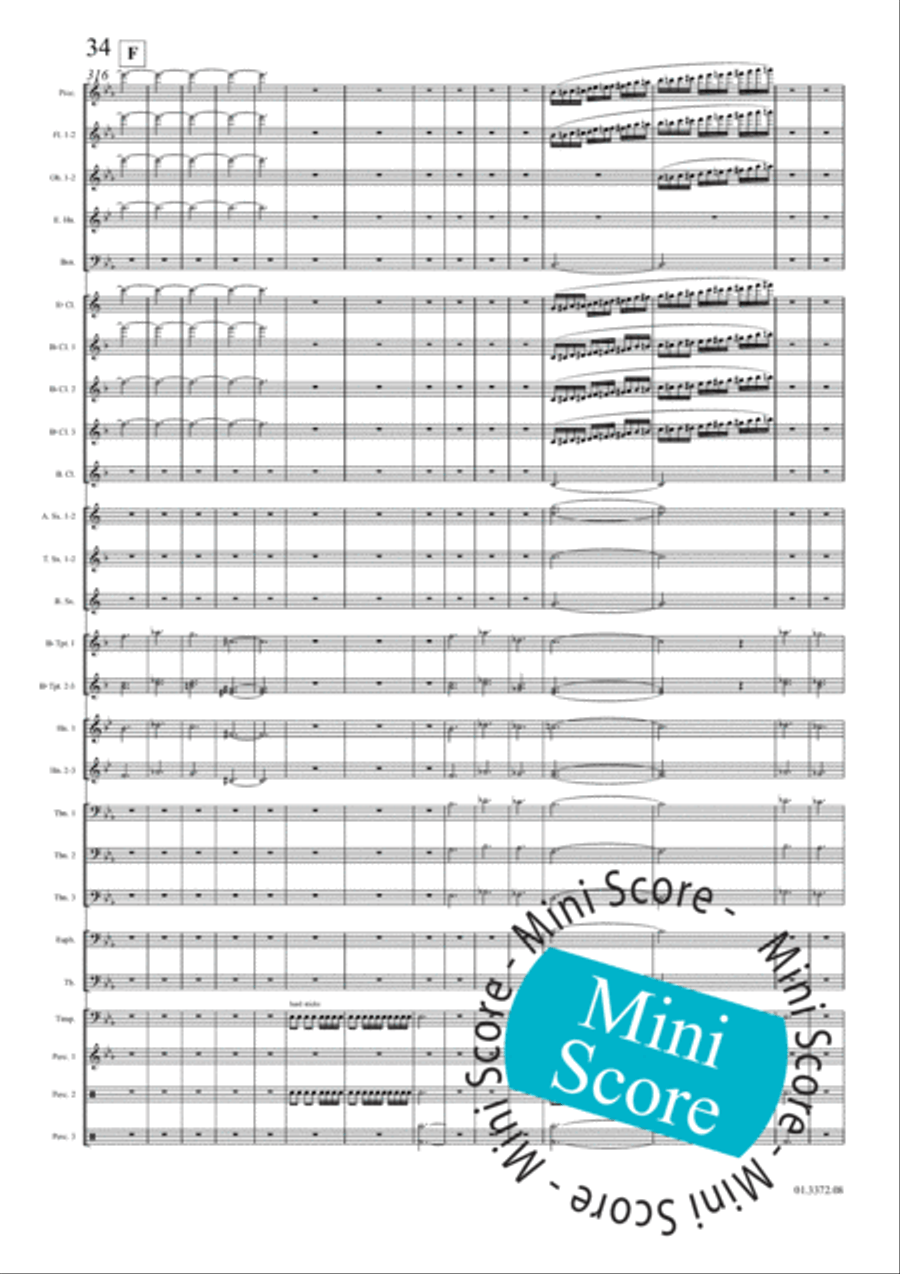 TESEO Concert Band scores gallery preview page 40