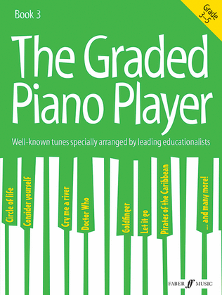 Book cover for The Graded Piano Player