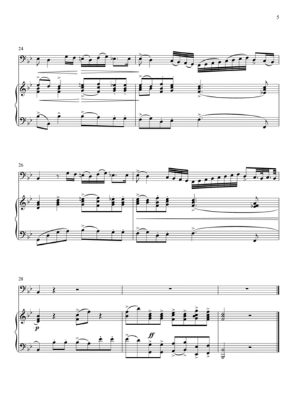 Giovanni Bononcini - Deh pi a me non v_asondete (Piano and Trombone) image number null