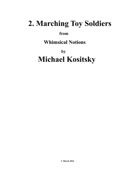 2. Marching Toy Soldiers image number null