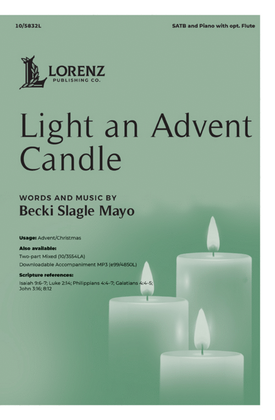 Book cover for Light an Advent Candle