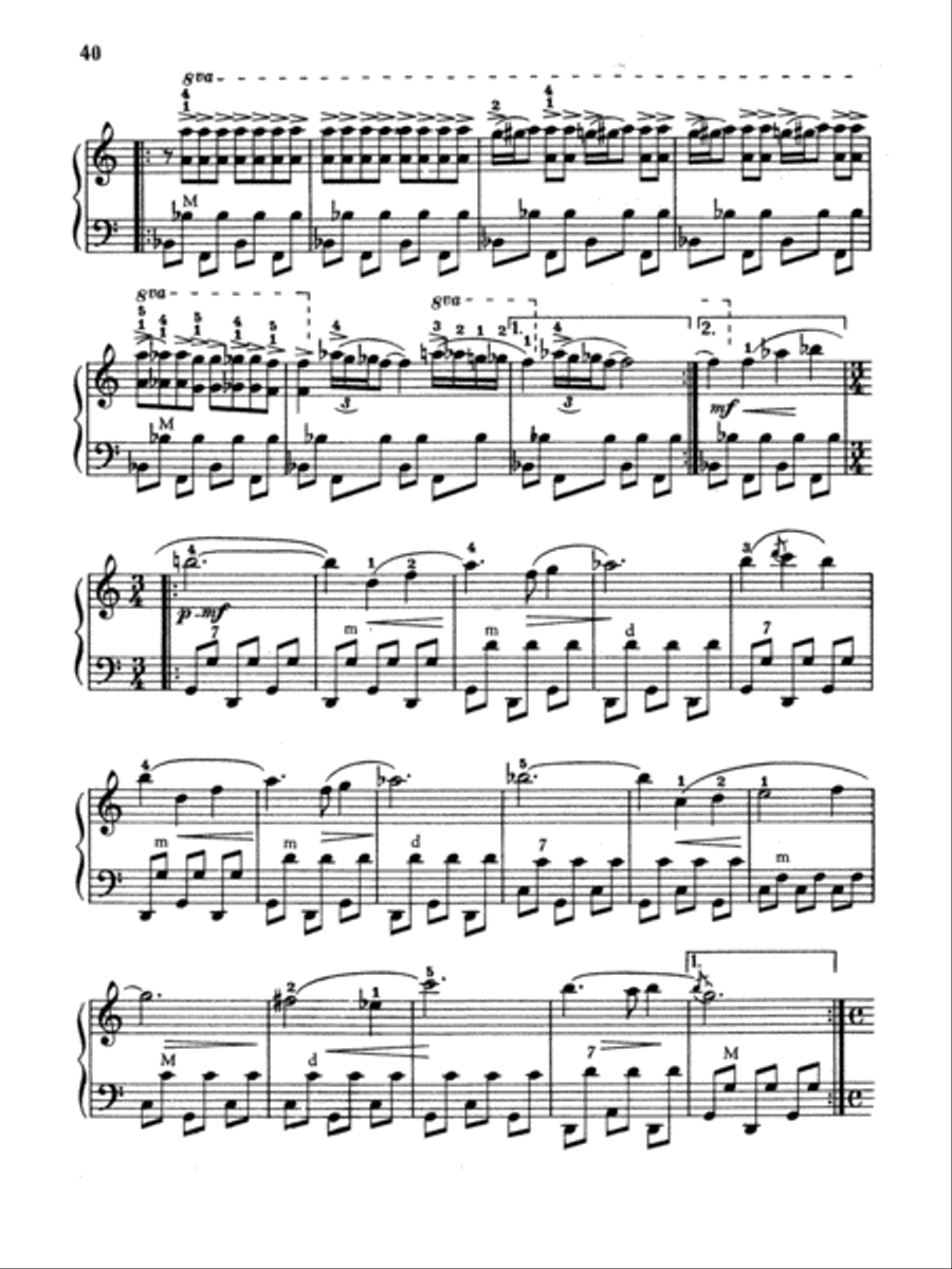 Palmer-Hughes Accordion Course, Book 8 Accordion scores gallery preview page 4