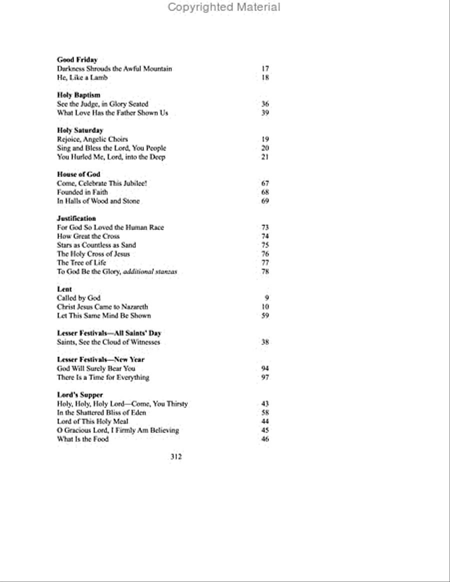 O Sing of Christ: The Hymns of Stephen P. Starke, Volume 1 Hymn Anthems scores gallery preview page 30