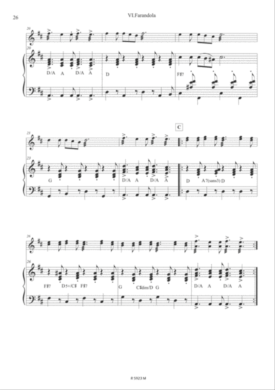 Suite populaire Accordion scores gallery preview page 17