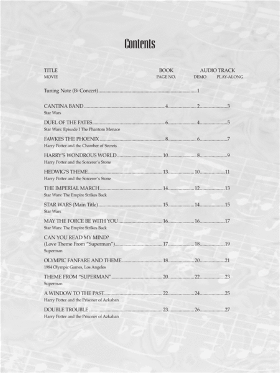 The Very Best of John Williams - Flute (Book/CD) Flute Solo scores gallery preview page 2
