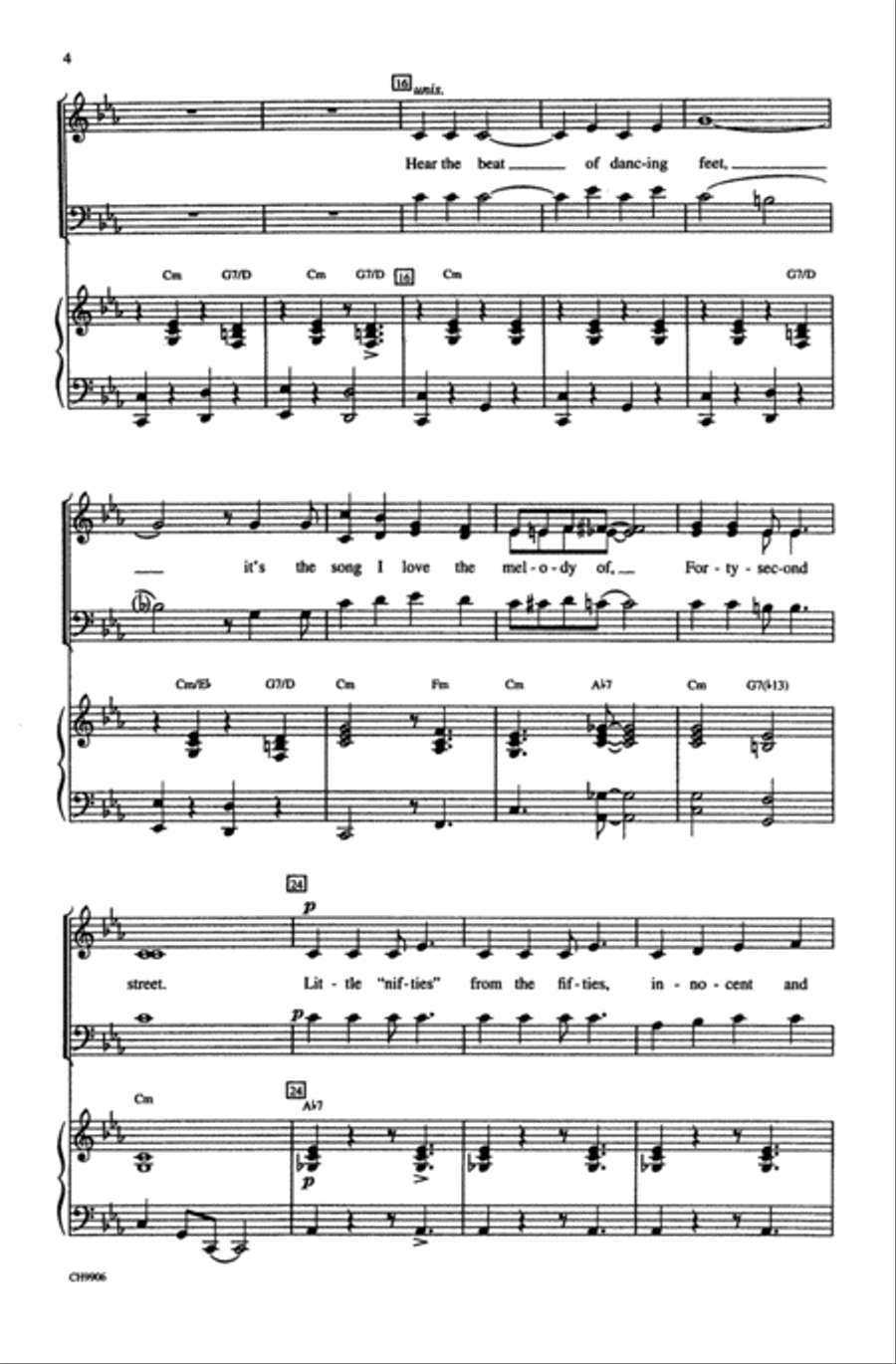 42nd Street Choir scores gallery preview page 2