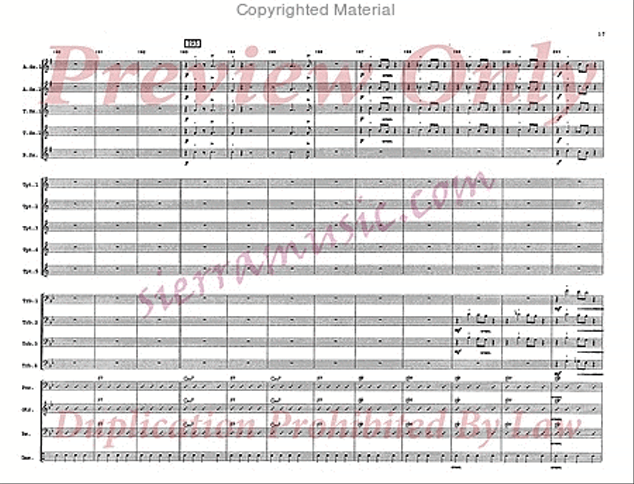 Plain Brown Wrapper Big Band scores gallery preview page 18