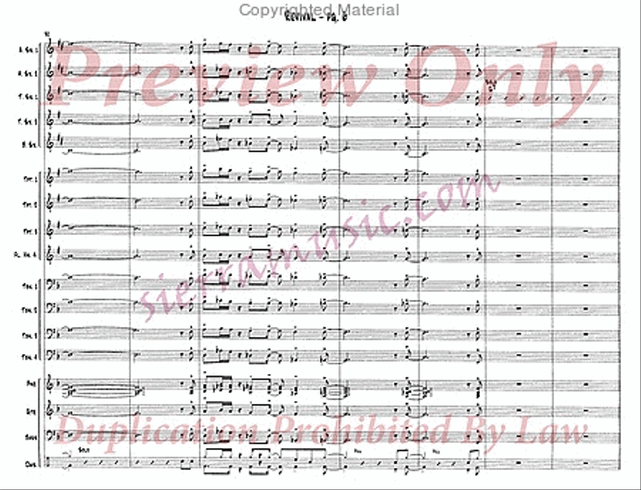 Revival Revival Jazz Ensemble scores gallery preview page 7