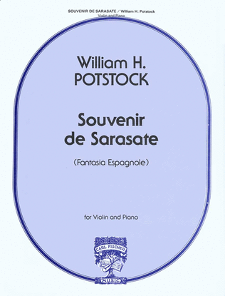 Book cover for Souvenir De Sarasate