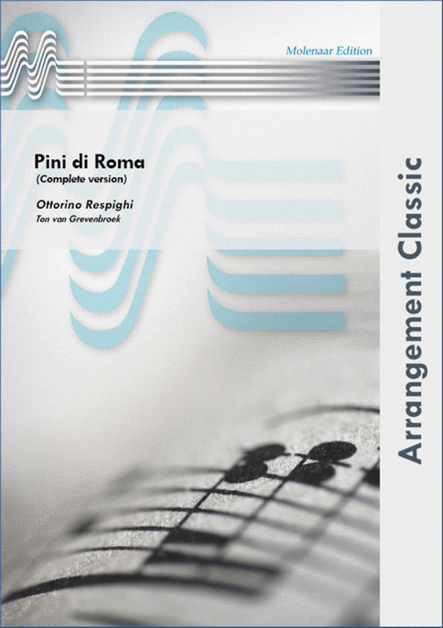Pini di Roma Concert Band scores gallery preview page 1