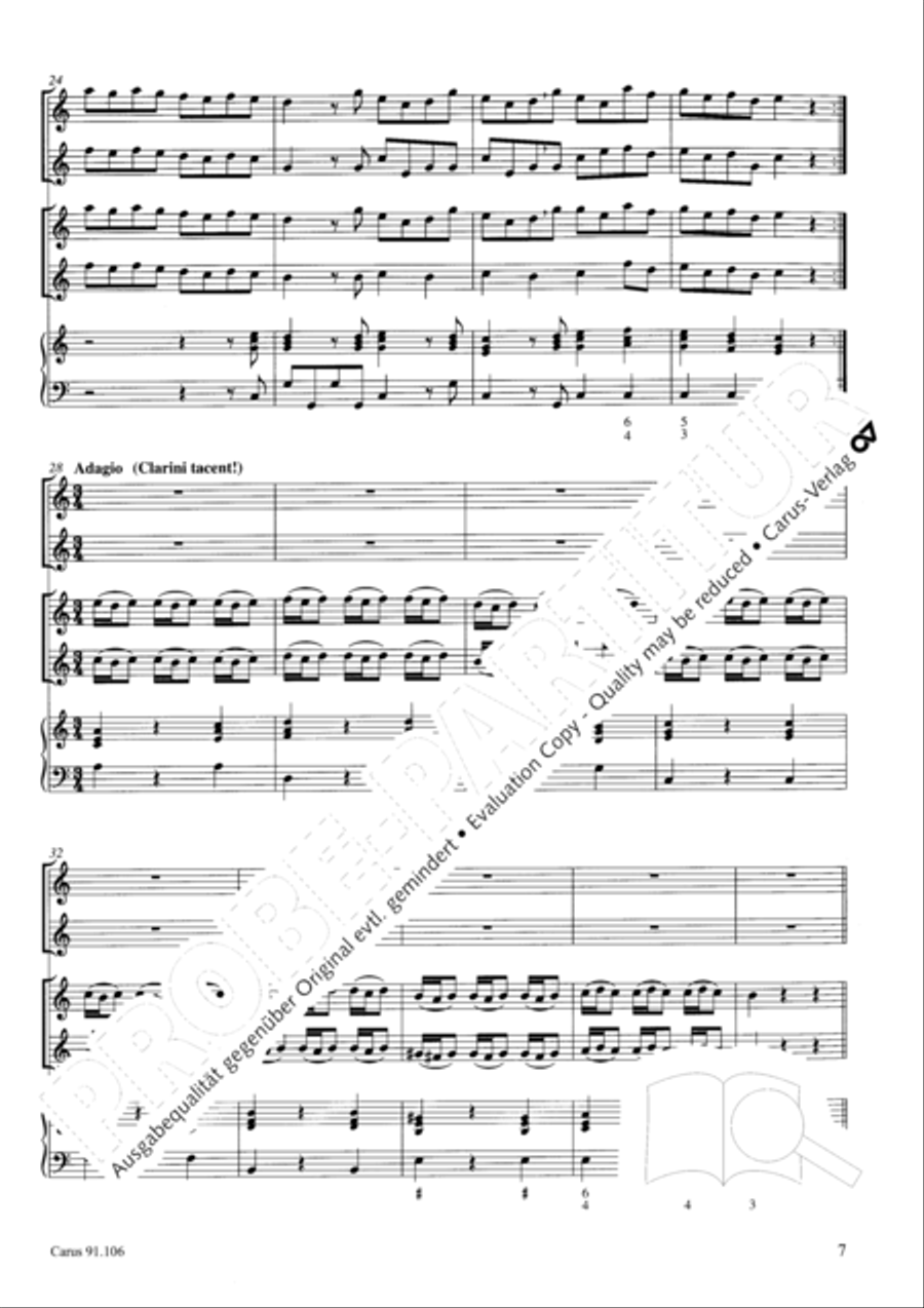 Concerto pastorello 23 + 24 Score scores gallery preview page 8