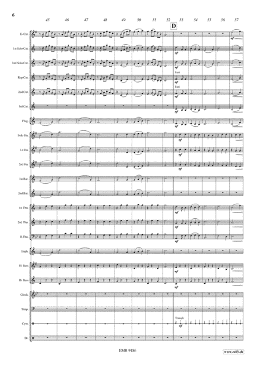Edelweiss Brass Band scores gallery preview page 7