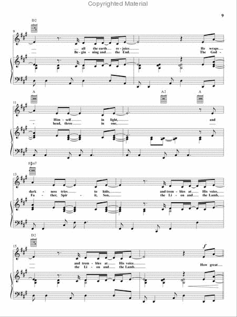 The Library of Contemporary Christian Music Piano, Vocal, Guitar scores gallery preview page 6