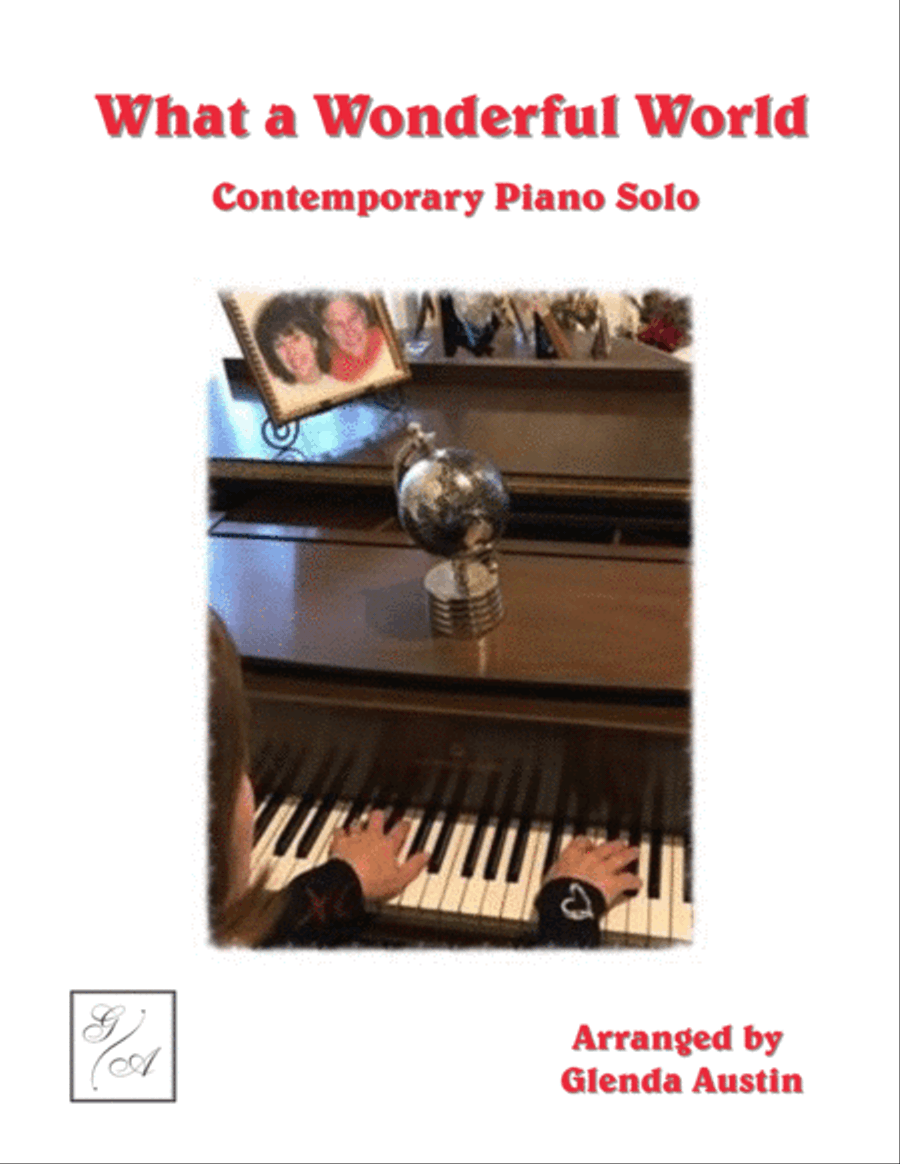 What A Wonderful World Piano Solo scores gallery preview page 1