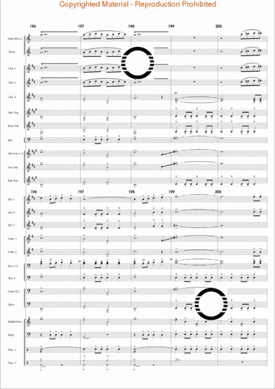 Black Granite III Black Granite III Concert Band scores gallery preview page 41