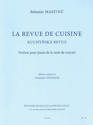 Book cover for La Revue de Cuisine