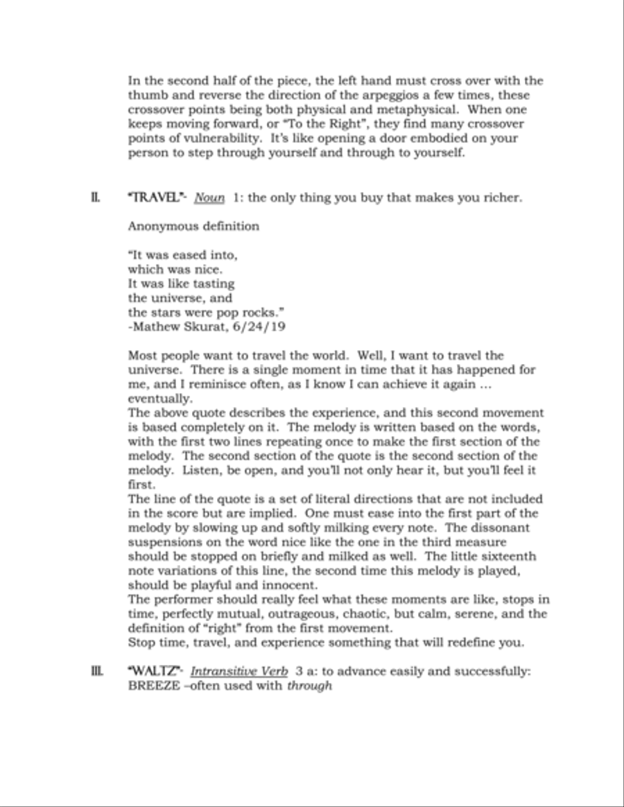 Direction: A Piano Suite Easy Piano scores gallery preview page 3