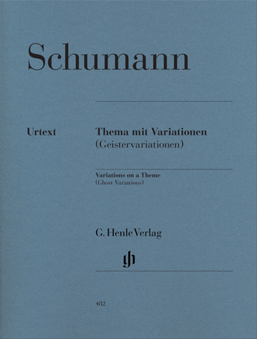 Variations on a Theme in E Flat Major (Ghost Variations) Anh.F24 Piano Solo scores gallery preview page 1