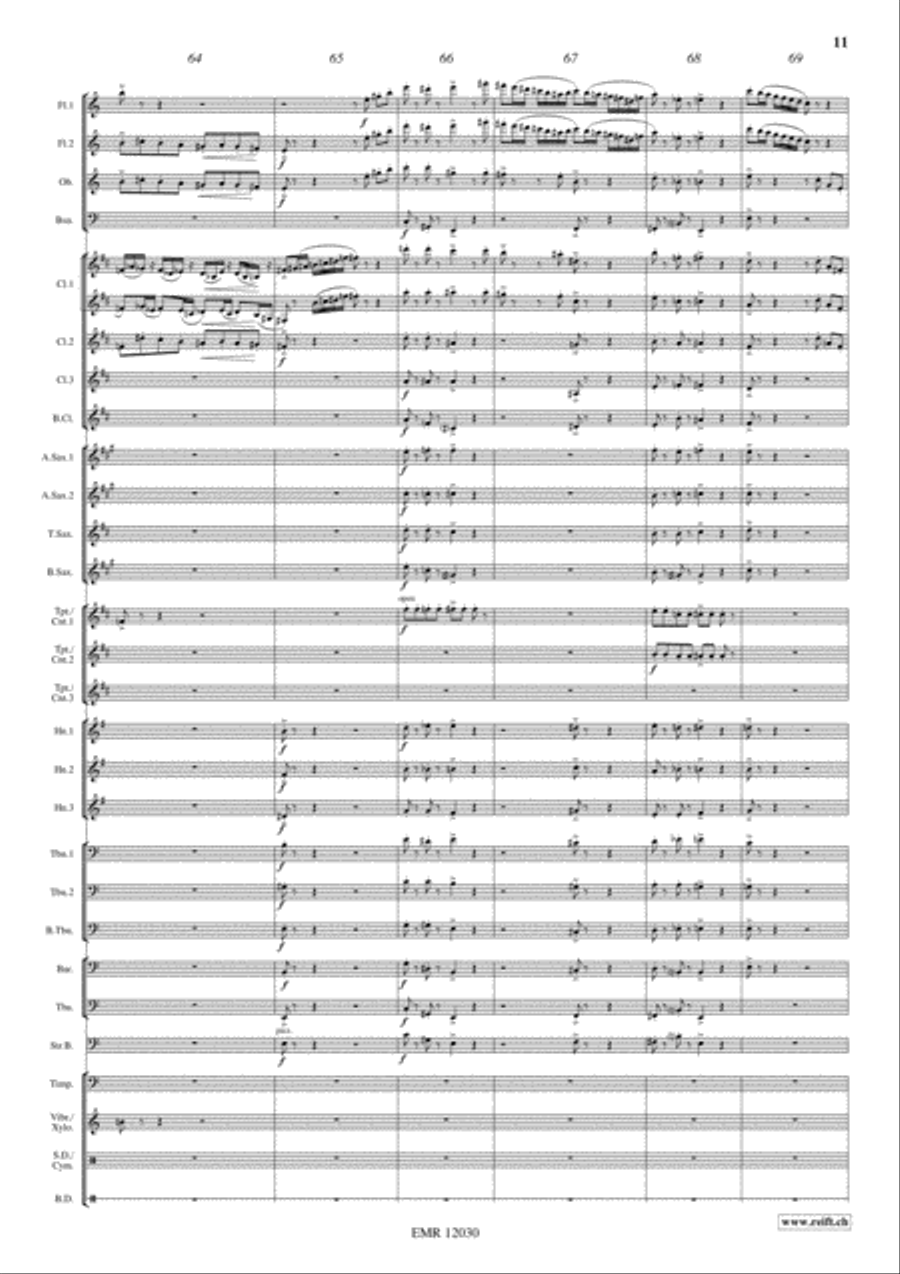 Romeo And Juliet Concert Band scores gallery preview page 12